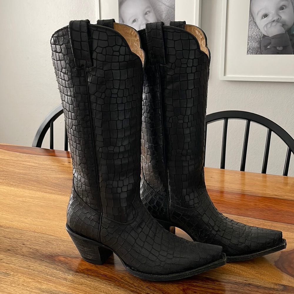 Idyllwind by Miranda Lambert heeled boots “Strut” black western boots